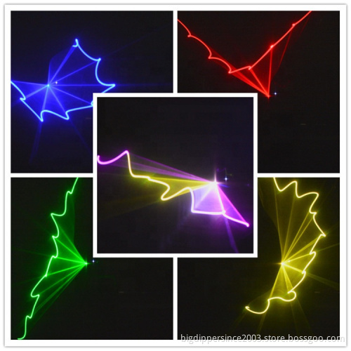 LED motor Laser Light RGB DMX512 Laser Scanner DJ Disco Stage Effect Projector Show Light for Festival Bar Club KM002RGB